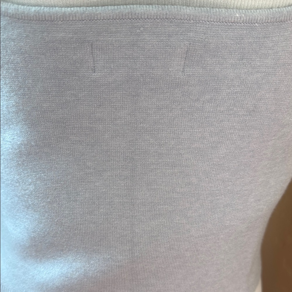 Abercrombie & Fitch Light Gray Square Neck Tank Top - Picture 5 of 6
